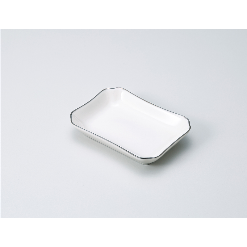 古林陶器 灰皿 プラチナ線NB長皿 S 1338750403 1個(ご注文単位1個)【直送品】