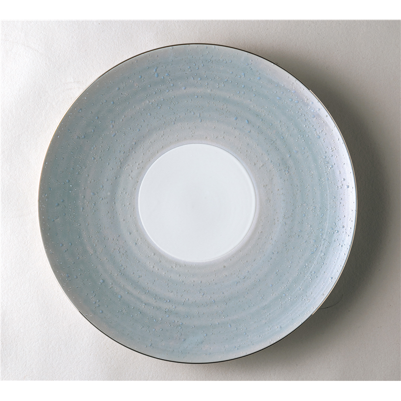 古林陶器 モダンスタイルプレート 光誕 ブルーラスター 28cmプレート (プラチナライン) 1246610163 1個(ご注文単位1個)【直送品】