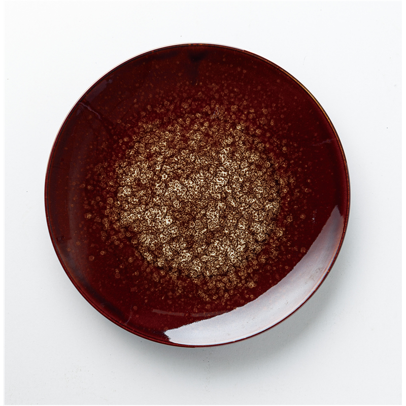 古林陶器 モダンスタイルプレート 惑星 キャラメル28cmディナー 1342020225 1個(ご注文単位1個)【直送品】