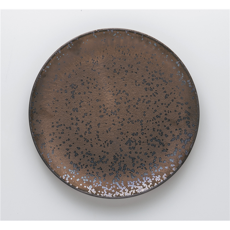 古林陶器 モダンスタイルプレート ブロンズ10吋丸皿 1048420103 1個(ご注文単位1個)【直送品】
