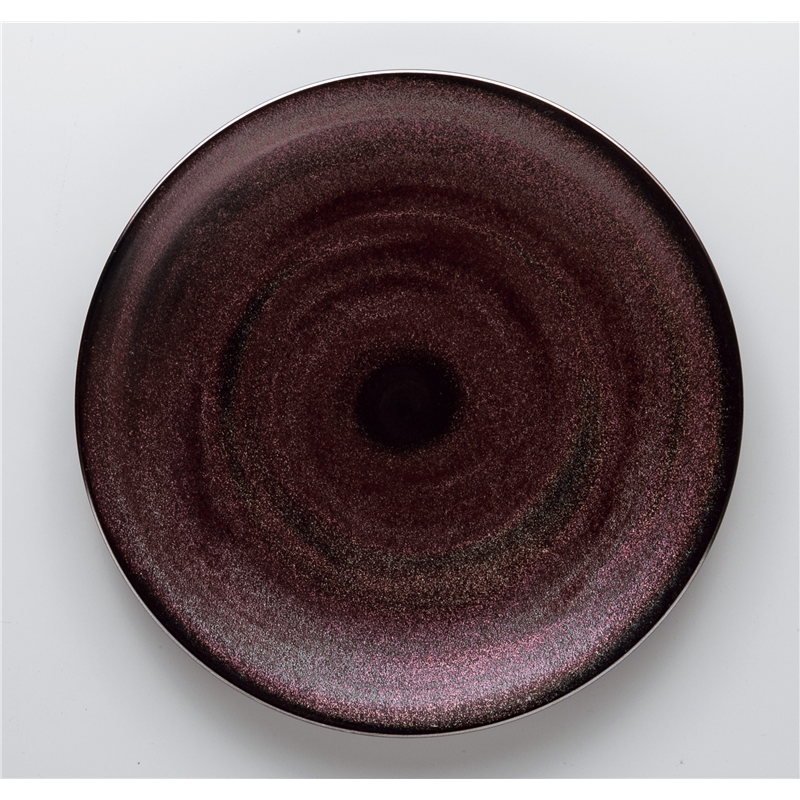 古林陶器 モダンスタイルプレート KAZAN 鉄結晶 30cmプレート 1048640163 1個(ご注文単位1個)【直送品】