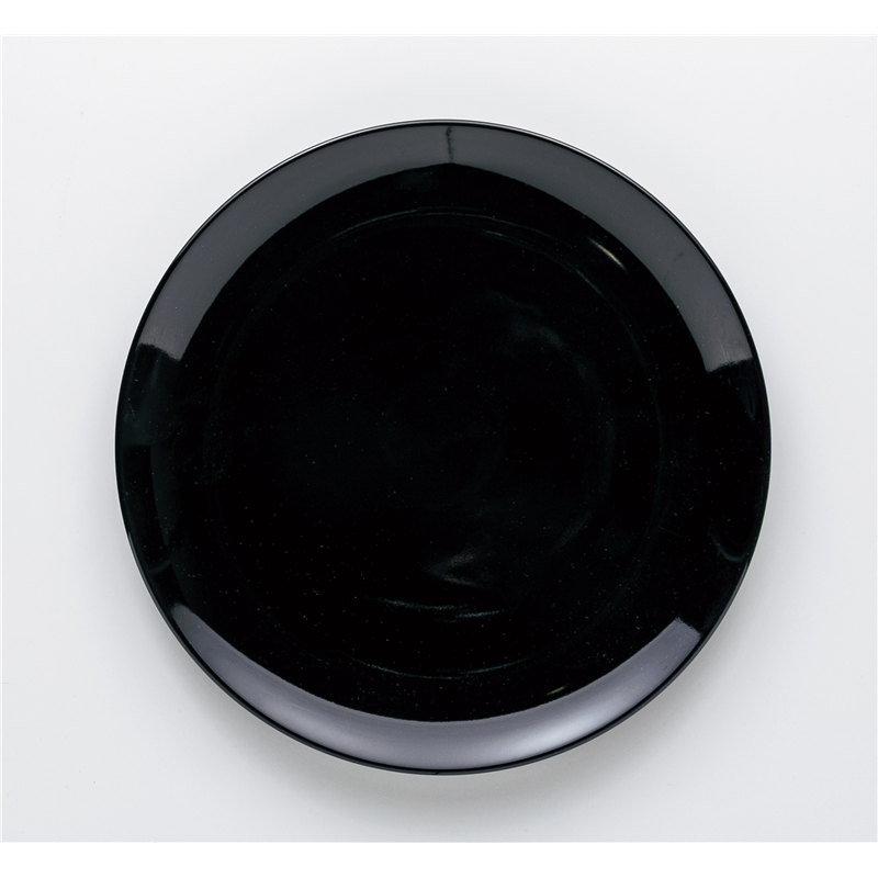 古林陶器 モダンスタイルプレート ブラック10吋ラウンドプレート 1048510303 1個(ご注文単位1個)【直送品】