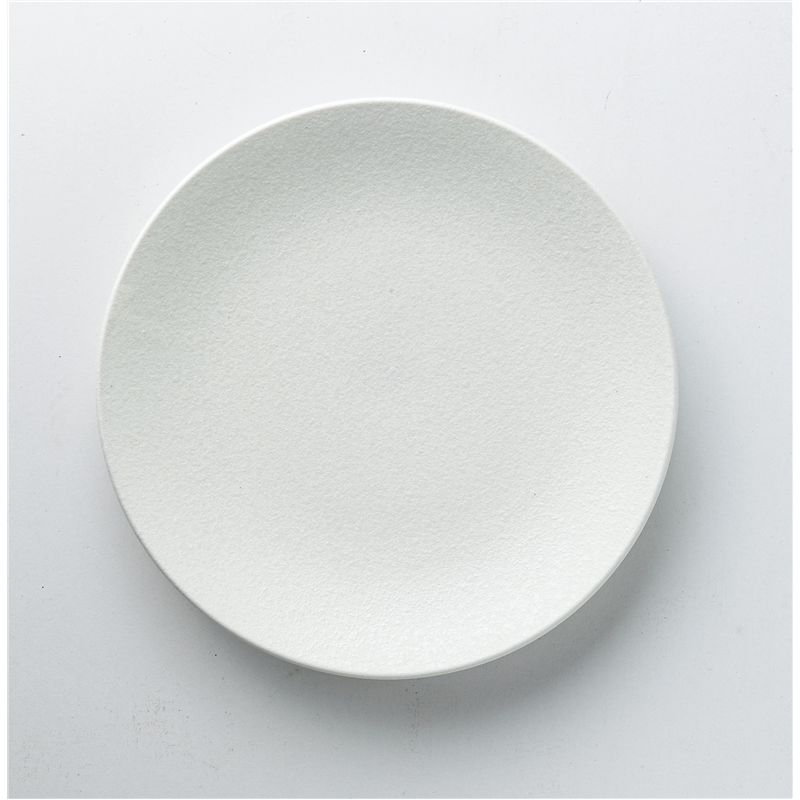 古林陶器 モダンスタイルプレート snow(WH) 27cmプレート 1342230363 1個（ご注文単位1個）【直送品】