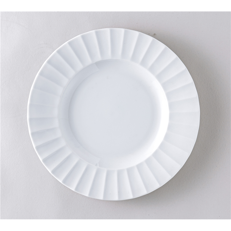 古林陶器 モダンスタイルプレート フルーテッド28cmプレート 950630461 1個（ご注文単位1個）【直送品】