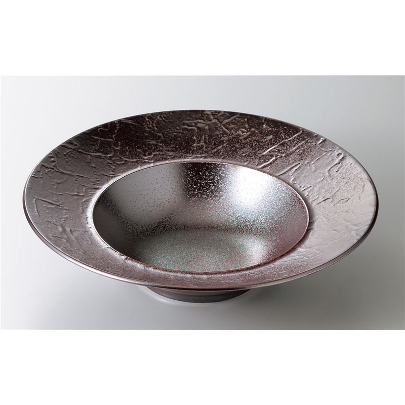 古林陶器 モダンスタイルスープ&パスタプレート バロック紅彩26.5cmディープスープ 950810251 1個(ご注文単位1個)【直送品】