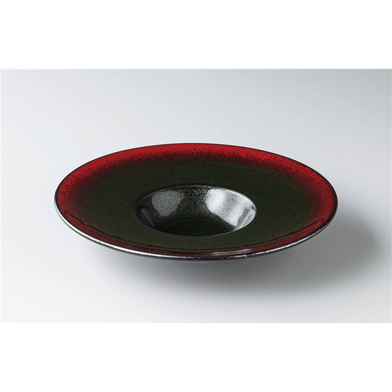 古林陶器 モダンスタイルスープ&パスタプレート ゼル 23.5cmハット型プレート 1342730163 1個（ご注文単位1個）【直送品】