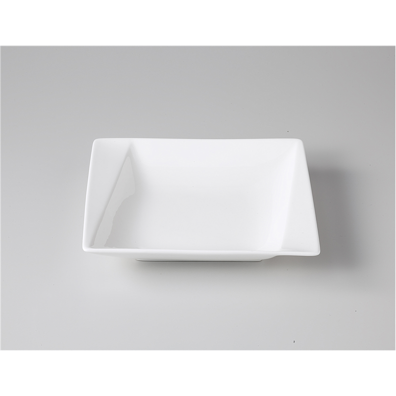 古林陶器 モダンスタイルスクエアプレート オビリック 21スープ 1149940341 1個(ご注文単位1個)【直送品】