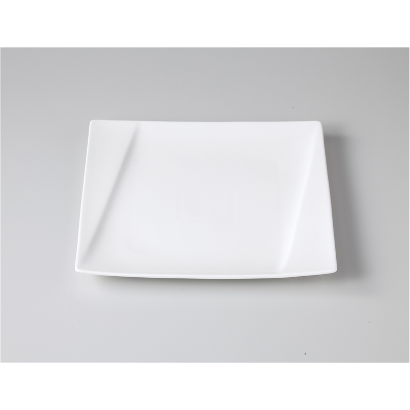 古林陶器 モダンスタイルスクエアプレート オビリック 27プレート 1150340141 1個(ご注文単位1個)【直送品】