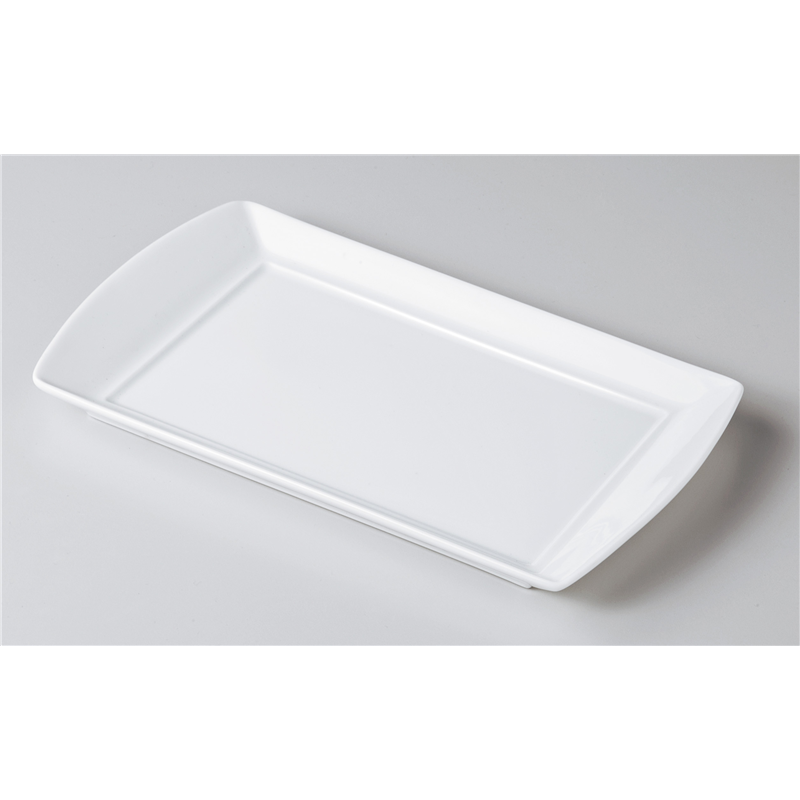 古林陶器 モダンスタイルレギュラープレート 白磁ODH 25cm長角皿 1051040360 1個（ご注文単位1個）【直送品】