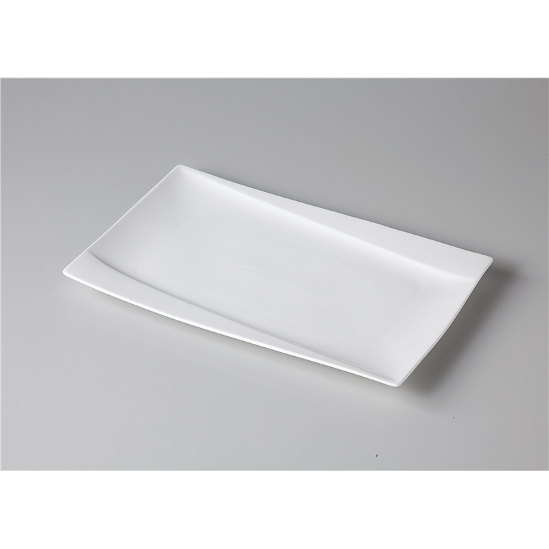 古林陶器 モダンスタイルレギュラープレート オビリック 31長角プレート 1150740341 1個(ご注文単位1個)【直送品】