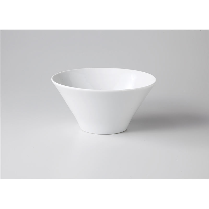 古林陶器 モダンスタイルボウル ホワイト22cmテーパー 1151030726 1個（ご注文単位1個）【直送品】