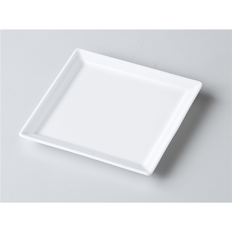 古林陶器 モダンスタイルスモールプレート&ボウル 白磁ODH13cm長角皿 747210260 1個（ご注文単位1個）【直送品】