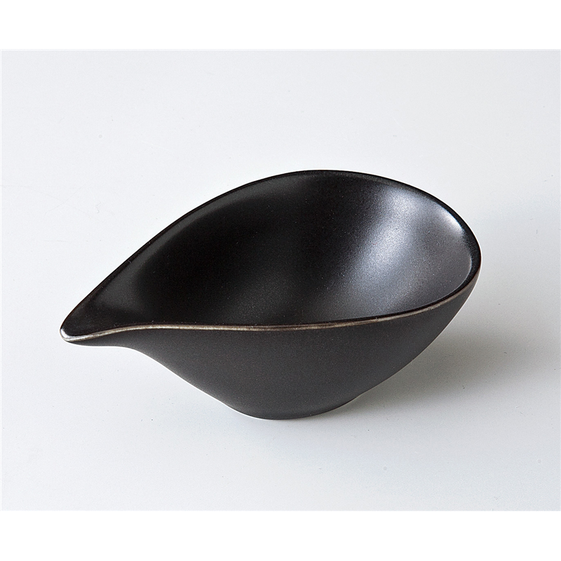 古林陶器 モダンスタイルアミューズ 片口/BK 747350120 1個（ご注文単位1個）【直送品】