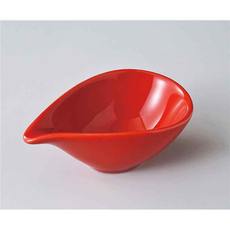 古林陶器 モダンスタイルアミューズ 片口/RD 747350220 1個（ご注文単位1個）【直送品】