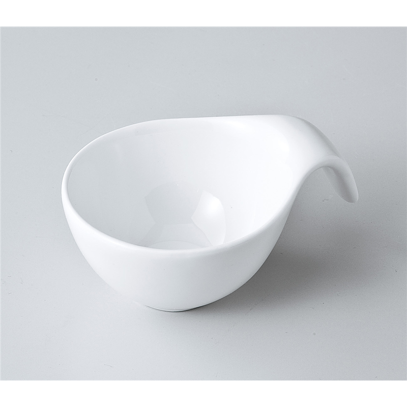 古林陶器 モダンスタイルアミューズ サークル/WH 747340520 1個（ご注文単位1個）【直送品】