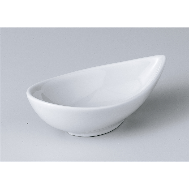 古林陶器 モダンスタイルアミューズ NリーフボールS白 849130161 1個（ご注文単位1個）【直送品】