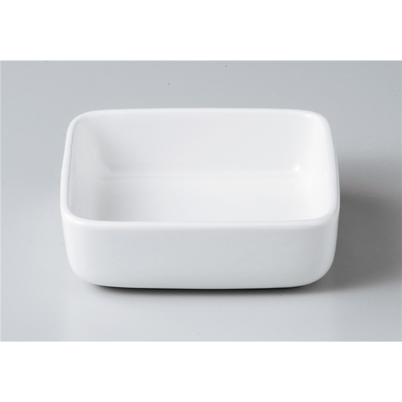 古林陶器 モダンスタイルアミューズ 7.7cmスタック角皿 1051230163 1個（ご注文単位1個）【直送品】