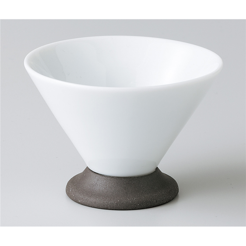 古林陶器 モダンスタイルアミューズ ルサーブルWH 高台カップ 949430163 1個（ご注文単位1個）【直送品】