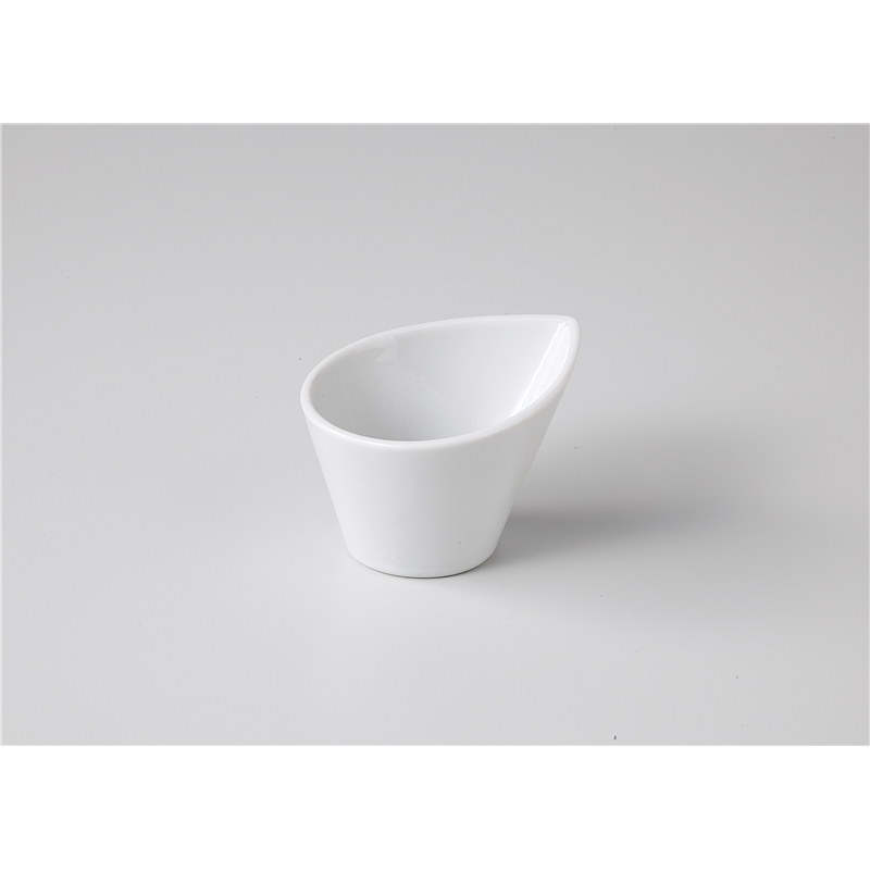 古林陶器 モダンスタイルアミューズ Nスライドボール白 1151740161 1個（ご注文単位1個）【直送品】