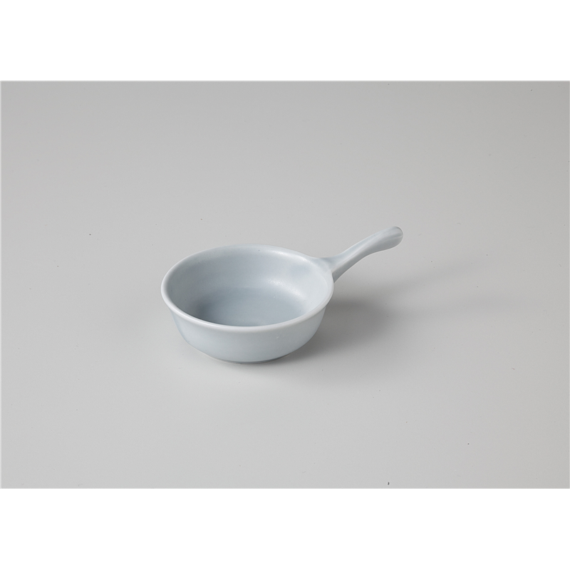 古林陶器 モダンスタイルアミューズ ミニ片手フライパン(グレー) 1151460108 1個（ご注文単位1個）【直送品】