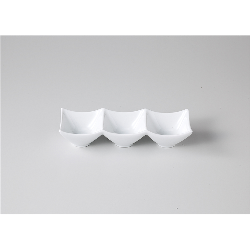 古林陶器 モダンスタイル仕切プレート ミニアーバン角鉢1P/BK 1152520141 1個（ご注文単位1個）【直送品】