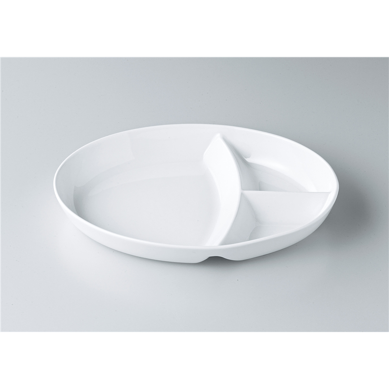 古林陶器 モダンスタイルランチプレート 深型楕円ランチプレート 1344620120 1個（ご注文単位1個）【直送品】