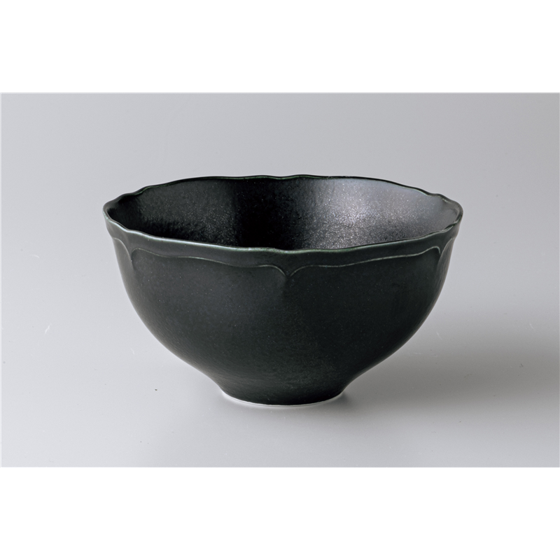 古林陶器 モダンスタイルカジュアルカフェ RINKA 13cmボール BK 1250310105 1個（ご注文単位1個）【直送品】