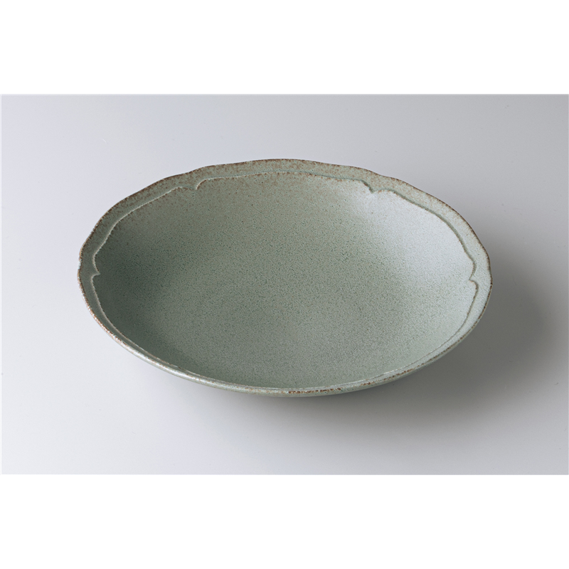 古林陶器 モダンスタイルカジュアルカフェ RINKA 9吋プレート BK 1250340205 1個（ご注文単位1個）【直送品】