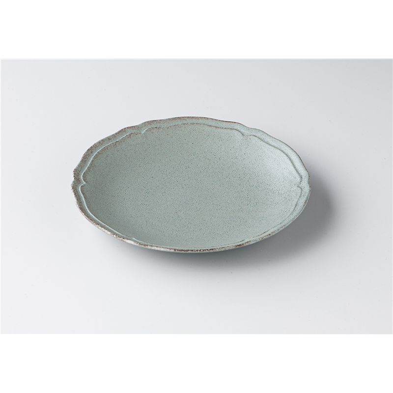 古林陶器 モダンスタイルカジュアルカフェ RINKA 6.5吋プレート GY 1250340405 1個（ご注文単位1個）【直送品】