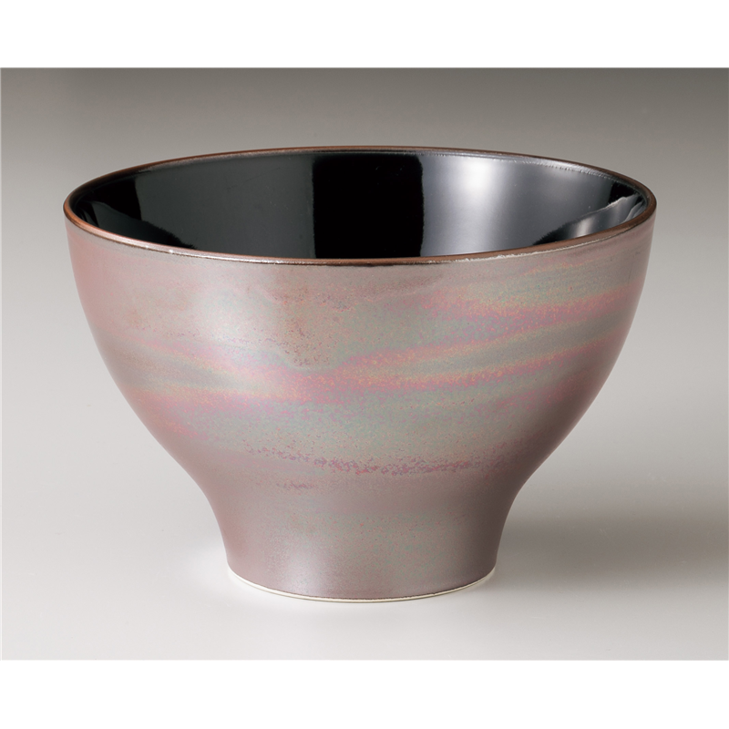 古林陶器 モダンスタイルカジュアルカフェ KAZAN 鉄結晶 18cmボウル 1052810363 1個（ご注文単位1個）【直送品】