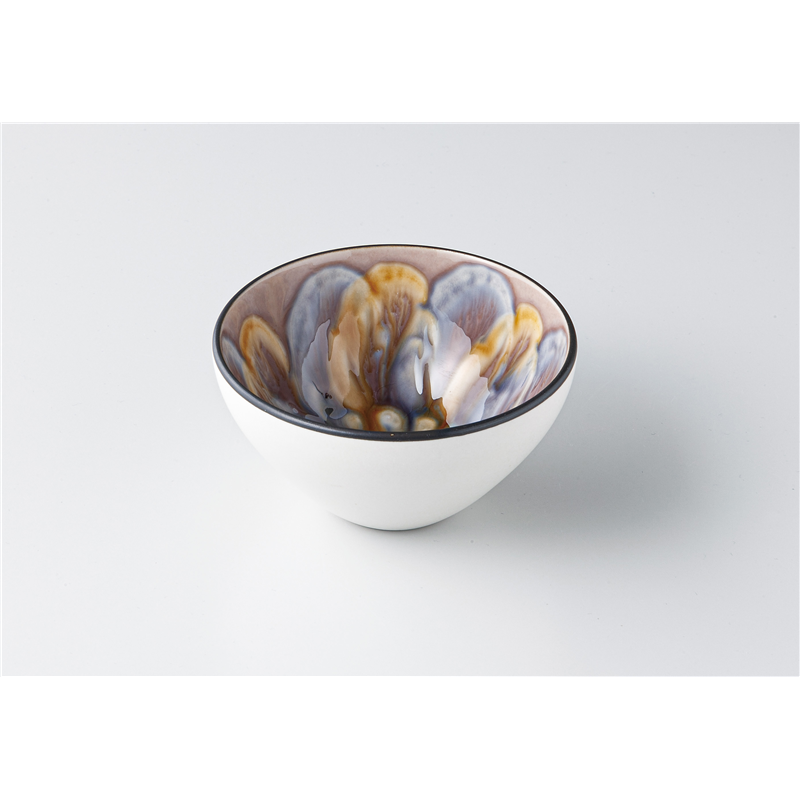 古林陶器 モダンスタイルカジュアルカフェ ランダム モダンボウルS 紫 1345720178 1個（ご注文単位1個）【直送品】