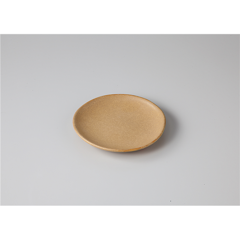 古林陶器 モダンスタイルカジュアルカフェ イエローマット 小皿 1153540678 1個（ご注文単位1個）【直送品】