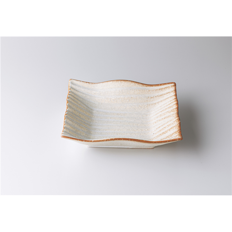 古林陶器 モダンスタイルカジュアルカフェ ヨーロピアン20cmプレート 芳萩 1250730403 1個(ご注文単位1個)【直送品】