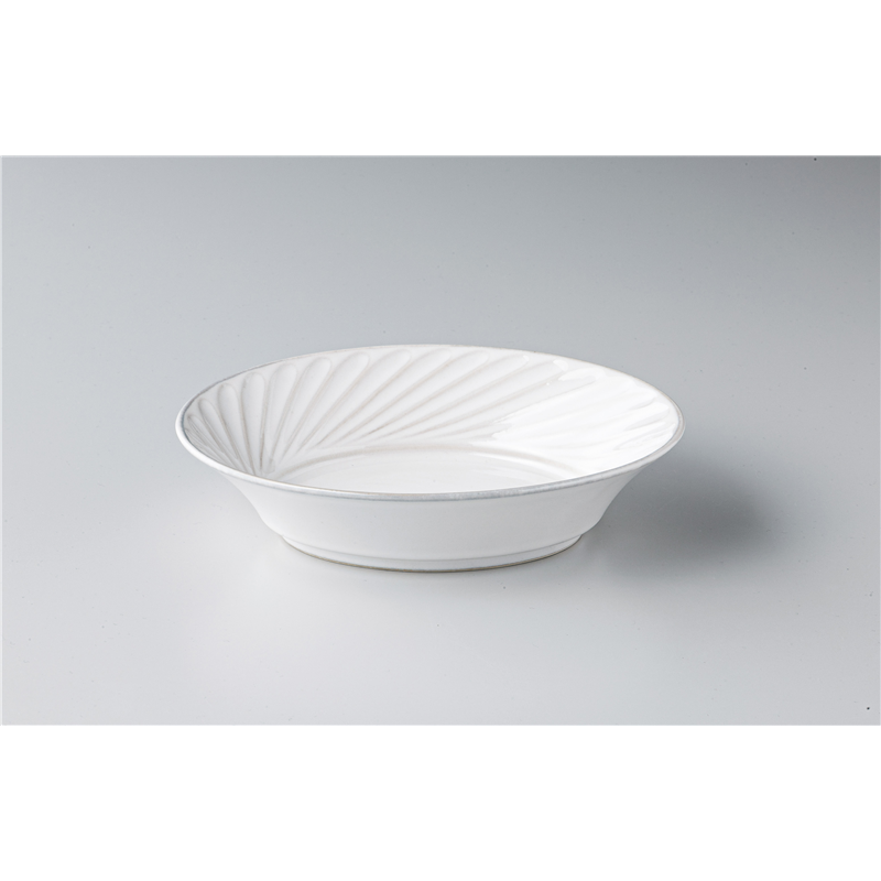 古林陶器 モダンスタイルカジュアルカフェ Canon CR 19cmオーバルボウル 1346210263 1個（ご注文単位1個）【直送品】