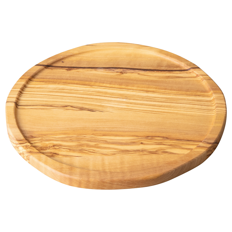 古林陶器 モダンスタイルカジュアルカフェ ラウンドボード 240 オリーブ 1251220163 1個（ご注文単位1個）【直送品】