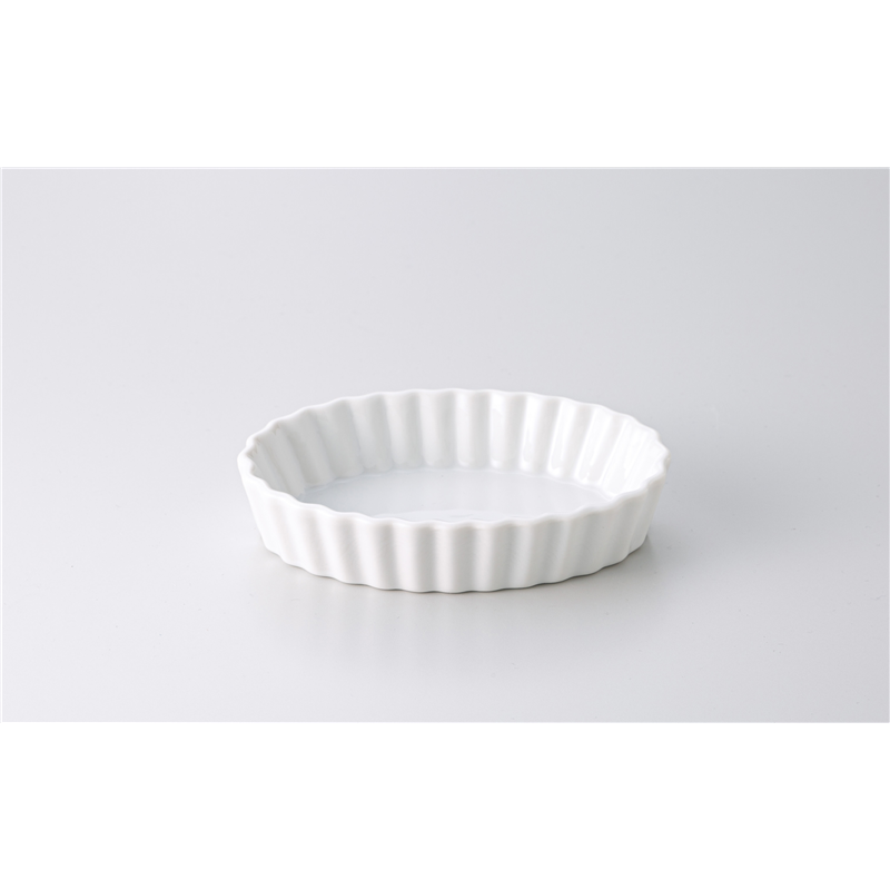 古林陶器 オーブン食器 白5吋小判パイ皿 560750803 1個（ご注文単位1個）【直送品】