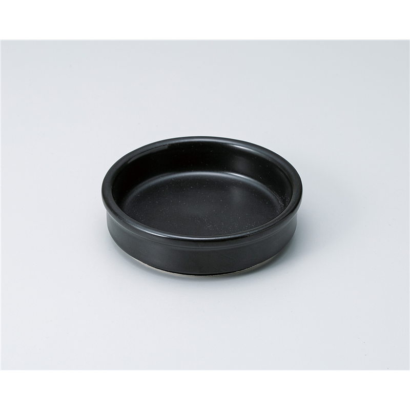 古林陶器 耐熱(直火対応) BK 11cmアヒージョ皿 1351820163 1個（ご注文単位1個）【直送品】