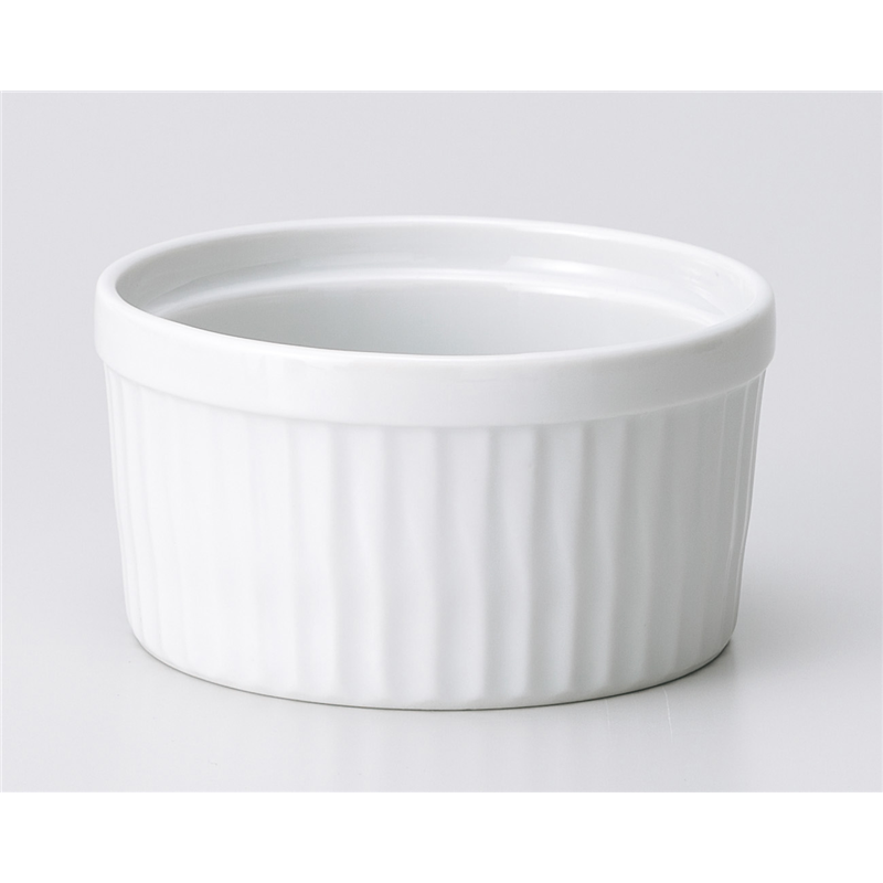古林陶器 スフレ 白丸スフレ 大 1163620315 1個（ご注文単位1個）【直送品】