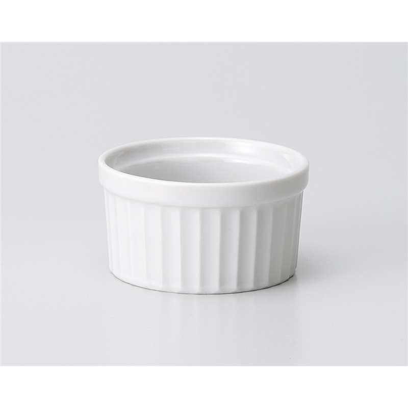 古林陶器 スフレ 白丸スフレ 小 1163620515 1個（ご注文単位1個）【直送品】