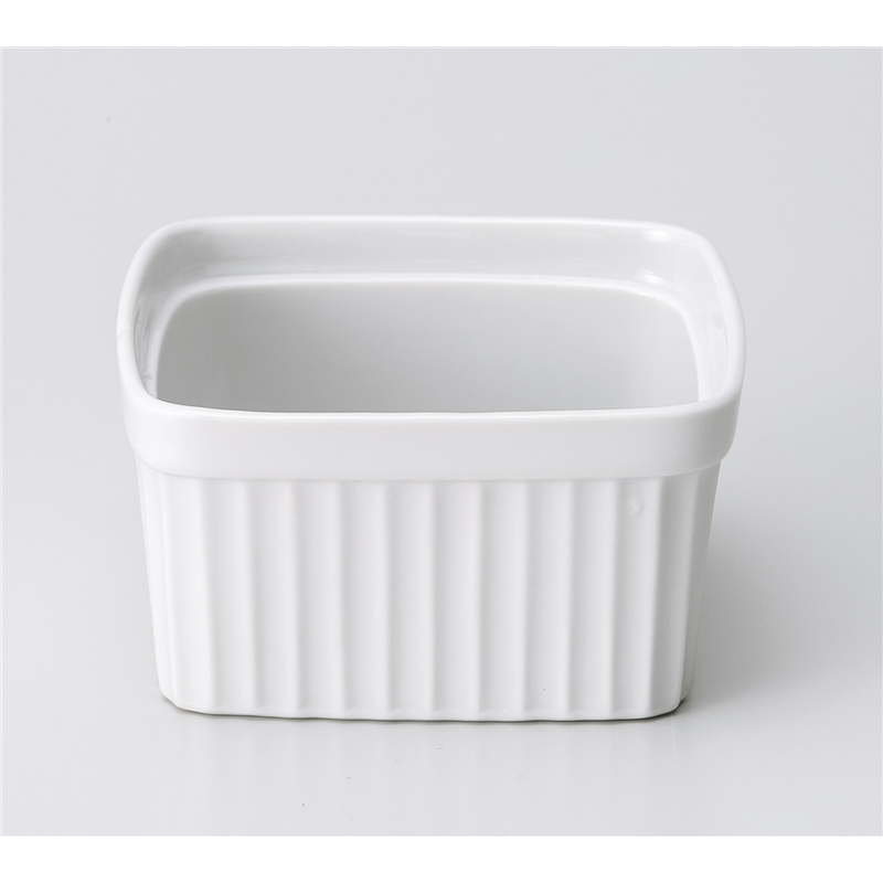 古林陶器 スフレ 白角スフレ 大 1163650515 1個（ご注文単位1個）【直送品】