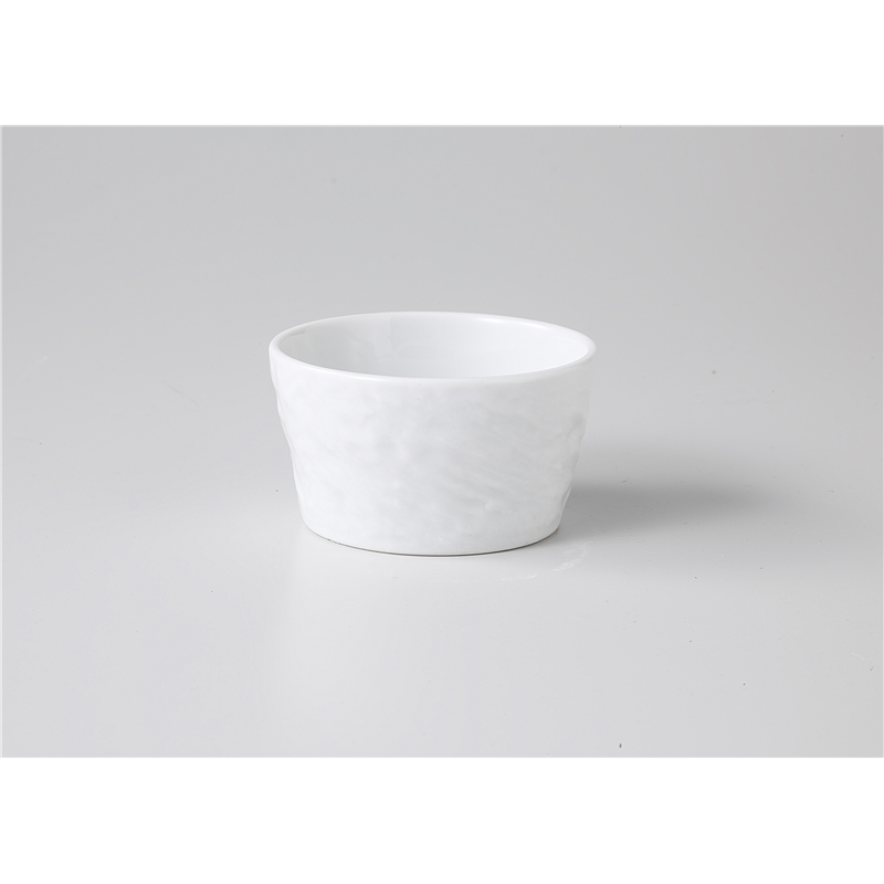 古林陶器 スフレ 8cmスフレ ペトラ白 1163630163 1個（ご注文単位1個）【直送品】