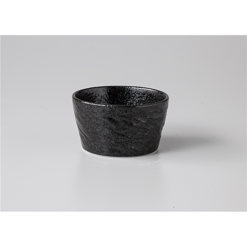 古林陶器 スフレ 8cmスフレ ペトラ黒耀 1163640163 1個（ご注文単位1個）【直送品】