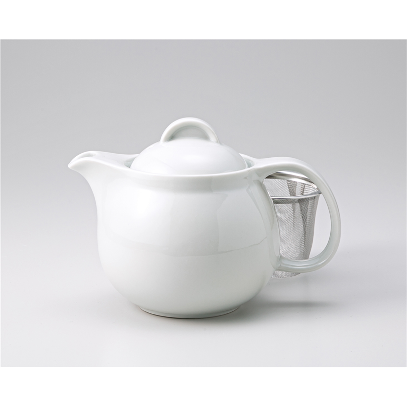 古林陶器 洋小物・ポット洋 シンプルサークル白ポット 小 1259540126 1個（ご注文単位1個）【直送品】