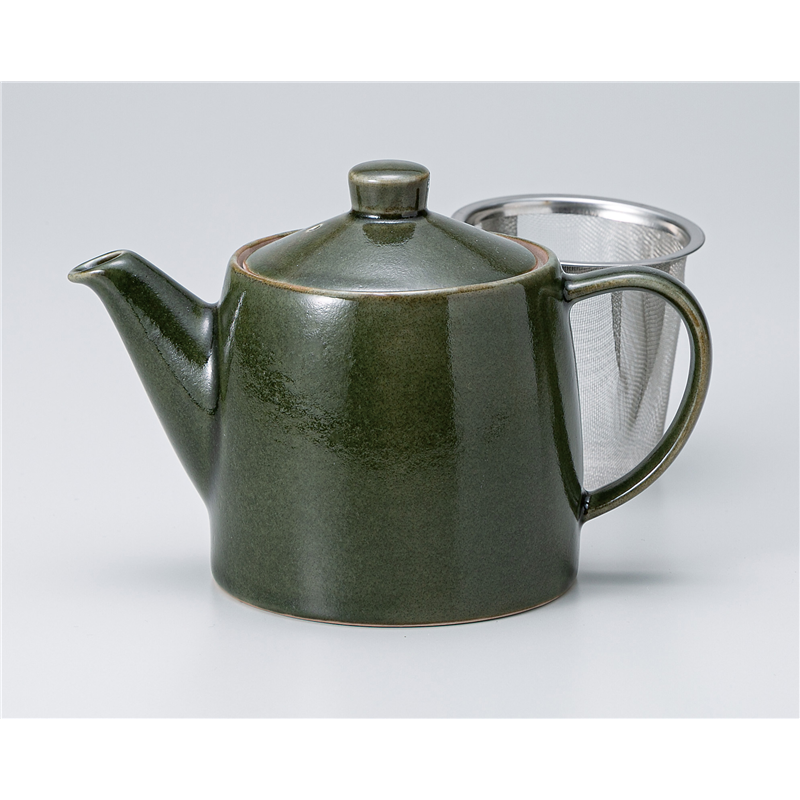 古林陶器 洋小物・ポット洋 ストレージポット織部 1352450225 1個（ご注文単位1個）【直送品】