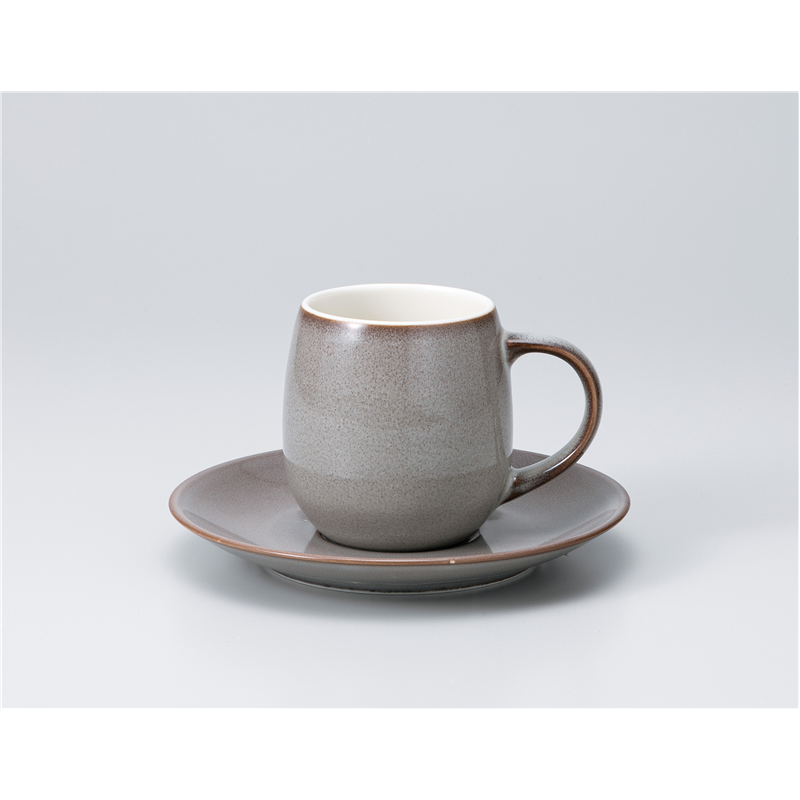 古林陶器 椀皿 シュプレム ストームグレー コーヒーカップ 1164830176 ※カップ単品のみ 1個 (ご注文単位1個) 【直送品】