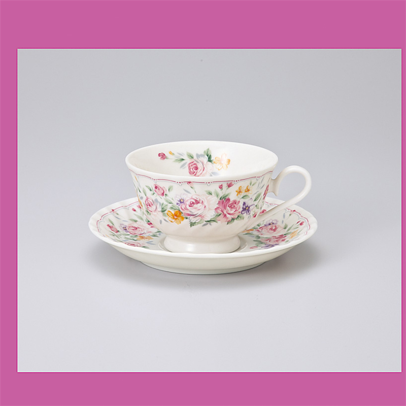 古林陶器 椀皿 プチローズ兼用高台C/S 757450706 1個（ご注文単位1個）【直送品】