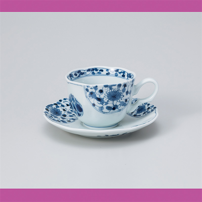 古林陶器 椀皿 花伊万里 コーヒーC/S 861150541 1個（ご注文単位1個）【直送品】