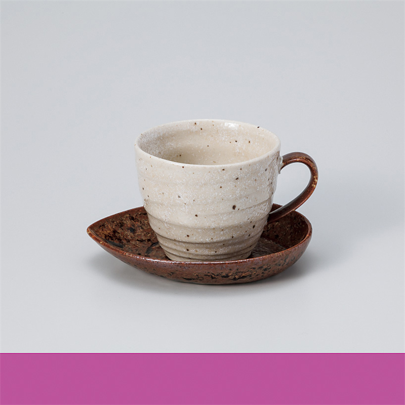 古林陶器 椀皿 流砂丘アメリカンコーヒー碗皿 861230115 ※ソーサー単品のみ 1個（ご注文単位1個）【直送品】