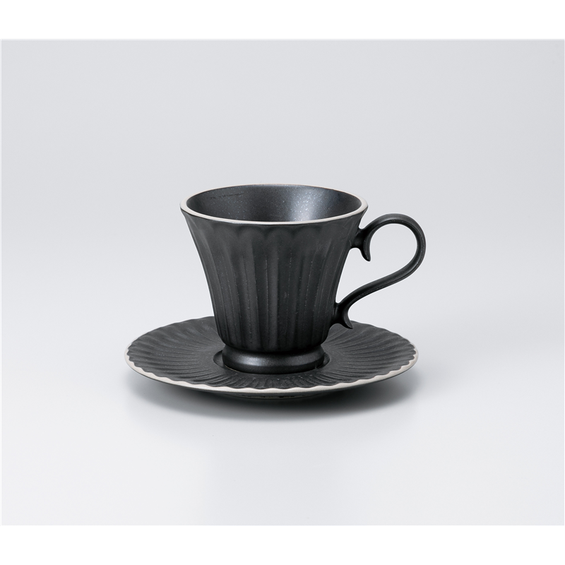 古林陶器 椀皿 ストーリアコーヒーカップ(ブラック) 1164740908 ※カップ単品のみ 1個 (ご注文単位1個) 【直送品】
