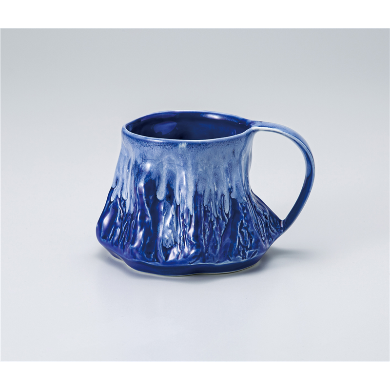 古林陶器 マグ 青富士マグ(大) 1353610151 1個（ご注文単位1個）【直送品】